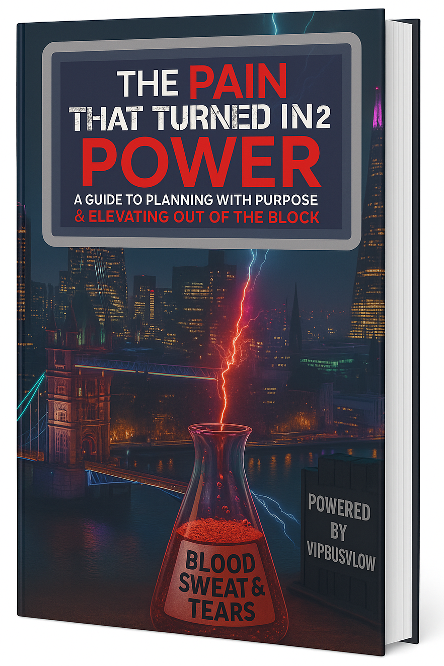 THE PAIN THAT TURNED IN2 POWER (PAPERBACK) INTERACTIVE SELF HELP BOOK FOR UK GANG CULTURE.